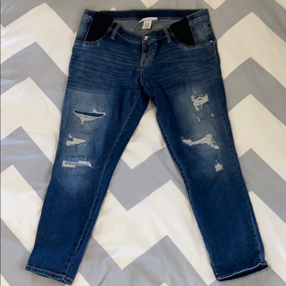 Liz Lange maternity jeans (SZ Large)